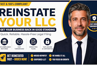 reinstate llc in texas wyoming nevada annual report filing