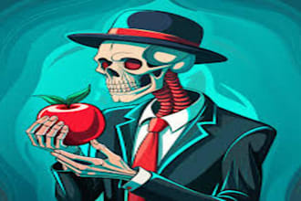create eye catching skeleton animation for your brand