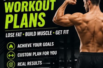 create a personalized workout plan for your fitness goals