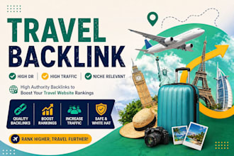 build authority travel backlinks for your website