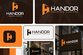 design a minimalist logo and brand identity kit