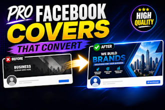 design a modern facebook cover photo