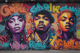 design graffiti designs, murals and wall arts