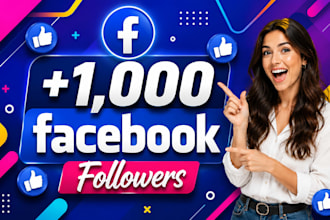 buy 1,000 facebook followers organically