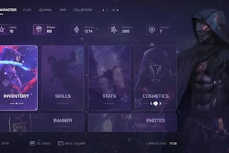 design game UI UX design, hud, menus, and animation for unity