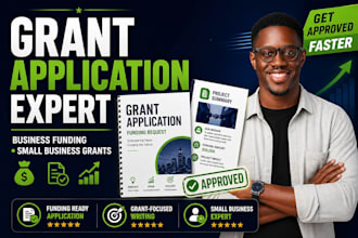 create business grant proposal and funding plan for startups and smes