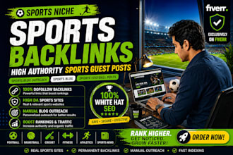 build sports backlinks through manual sports blog outreach