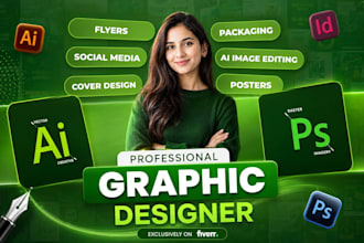 do professional graphic design or ai redesign work