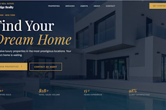 build a professional react real estate website for your business
