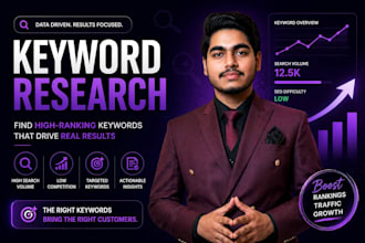 do advanced SEO keyword research and competitor gap analysis