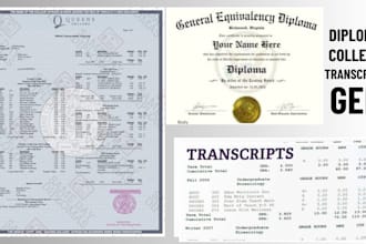 do custom certificate design diploma certificate ged award college certificate