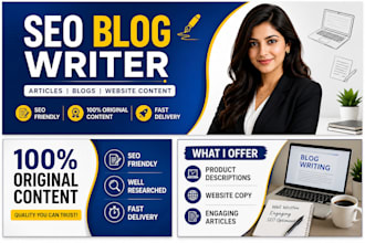 write SEO blogs and articles