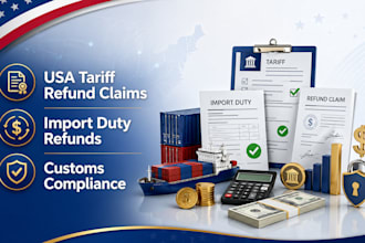 file your USA tariff and import duty refund claim