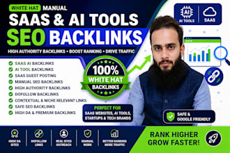 provide high DR saas and ai backlinks for SEO