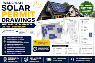 create solar permit plan set that passes city inspection first time
