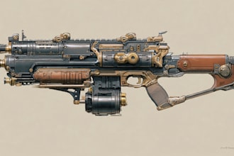 design creative concept art of weapons and items