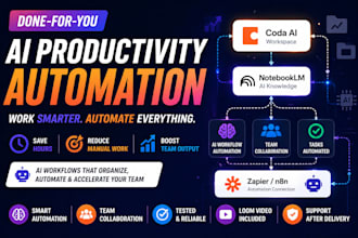 build ai productivity automation system with coda ai and notebooklm workflows