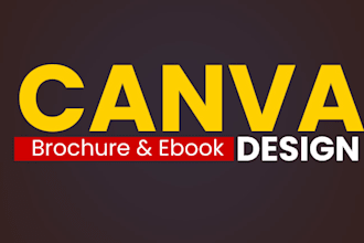 do canva design book ebook brochure profile
