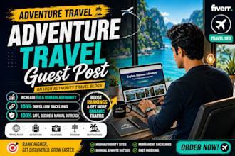 build adventure travel guest post backlinks on travel blogs