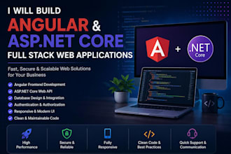 build scalable angular and asp dot net web applications