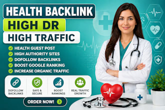 provide health backlinks for ranking boost