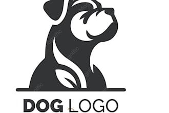 make professional dog, pet and animal logo