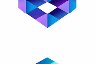 design a modern minimalist logo with source file and copyright