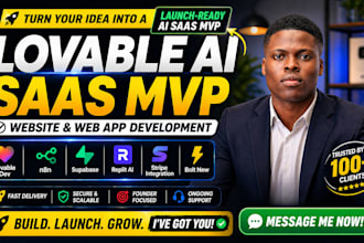 build lovable ai saas mvp web app with lovable dev n8n supabase stripe