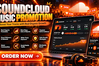 promote your music on soundcloud with reposts, network growth and track exposure
