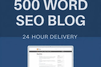 write high quality SEO blog post