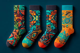 design custom and unique socks design