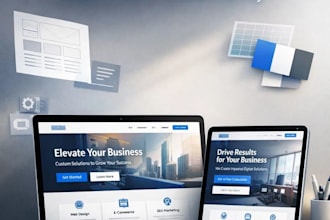 create a modern a modern responsive website