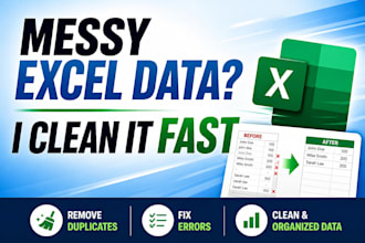 clean messy excel data remove duplicates