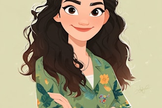 do disney cartoon portrait