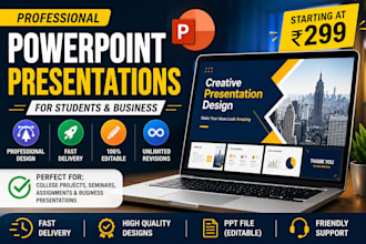 create professional powerpoint presentations for students and business