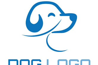 create creative and good looking dog logo design