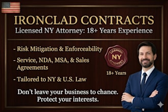 draft contracts, ndas, service agreements etc