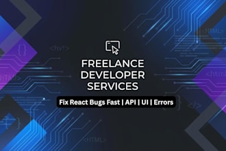 debug and fix react frontend bugs and javascript errors