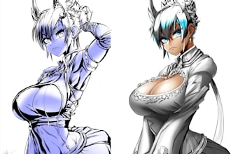 turn your photo into anime portrait illustration