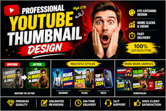 design viral youtube thumbnails that get more views