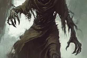do horror character design