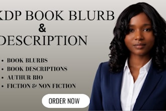 write an irresistible book blurb and amazon description