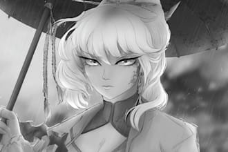 draw sfw or nsfw anime art and custom illustration