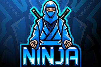 esport mascot logo, spartan, knight, monkey, ninja, gorilla