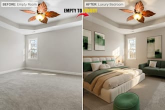 create ultra realistic virtual staging for property listings