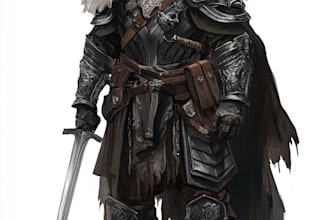 fantasy dnd character illustration