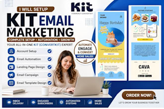 setup kit email template convertkit landing page do kit newsletter kit expert