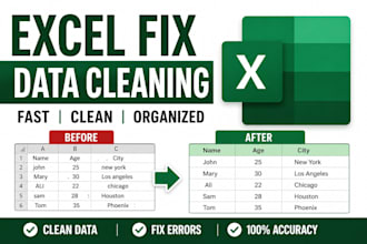 fix and format your excel spreadsheet professionally