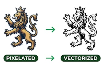 do vector tracing service in 1 hour