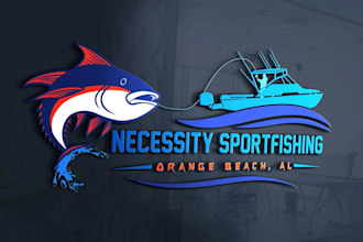 design modern boat, marine, wave and ship logo for your business
